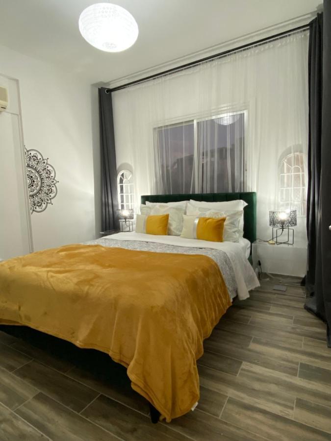 Boho-Chic One Bedroom Flat In Engomi Bagian luar foto
